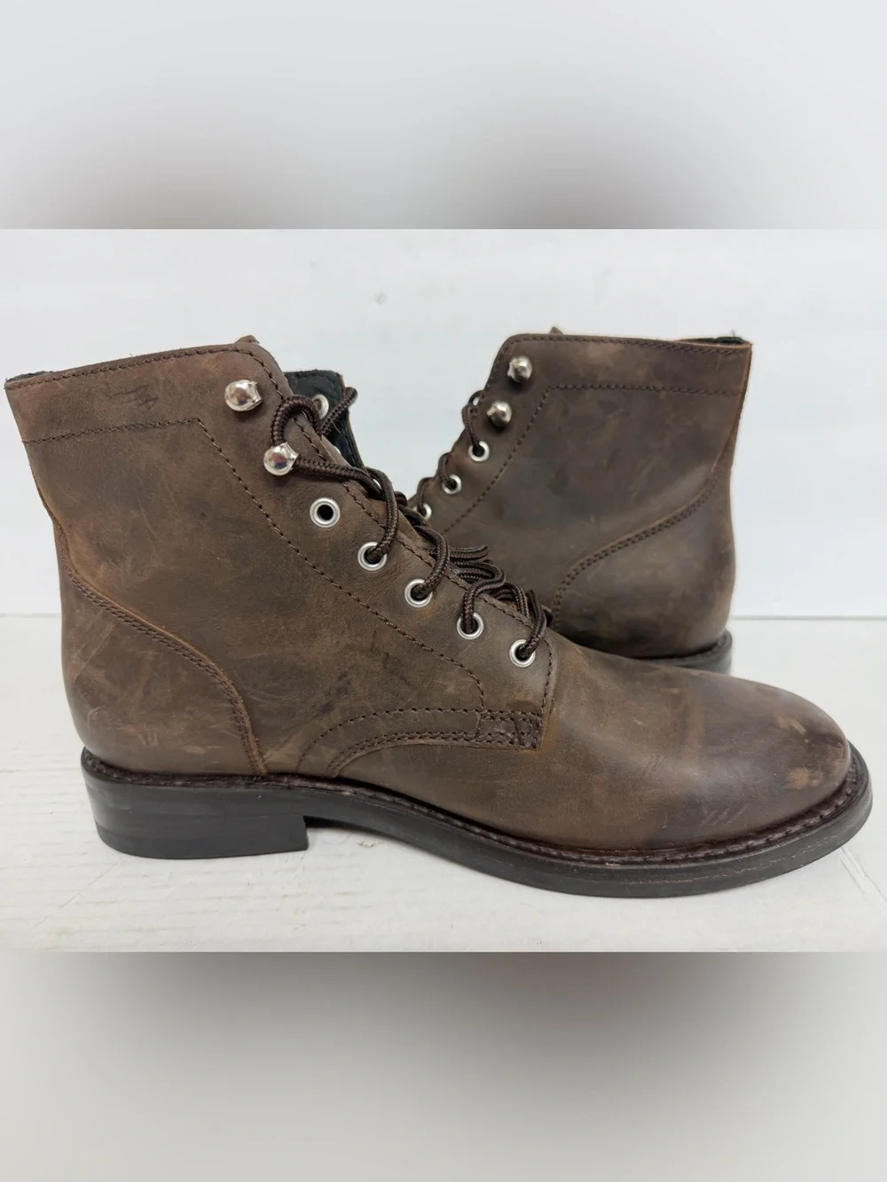 Men’s Thursday Boot Co President Size 9 US Tobacco Brown Leather Boots